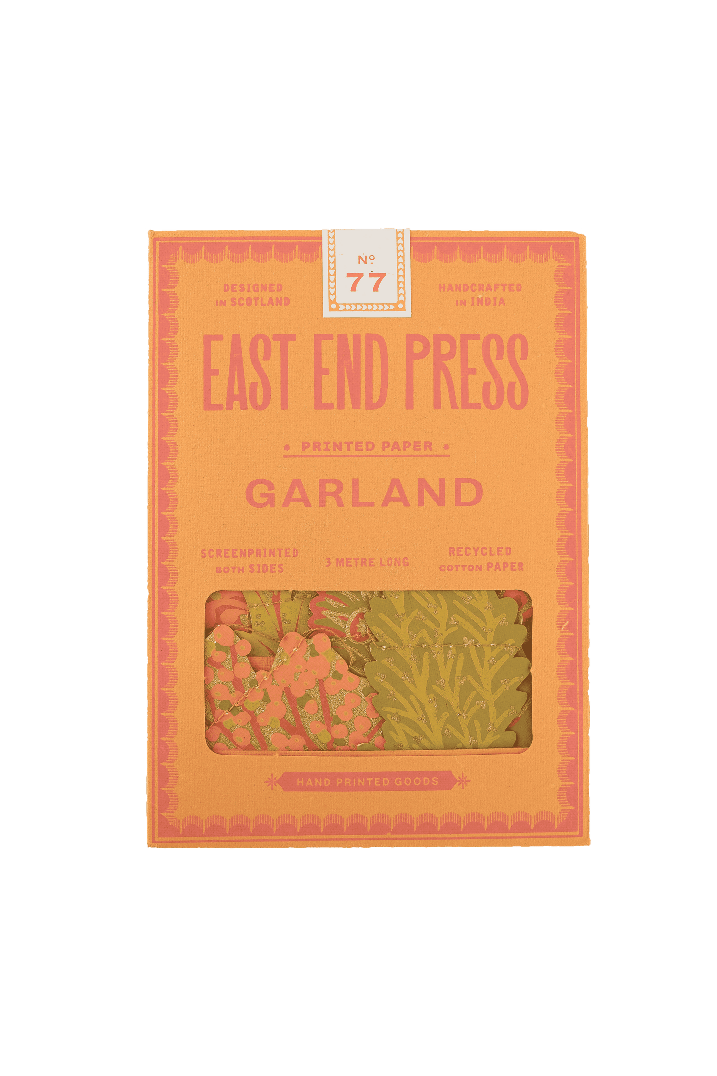 Autumn Blooms Sewn Garland