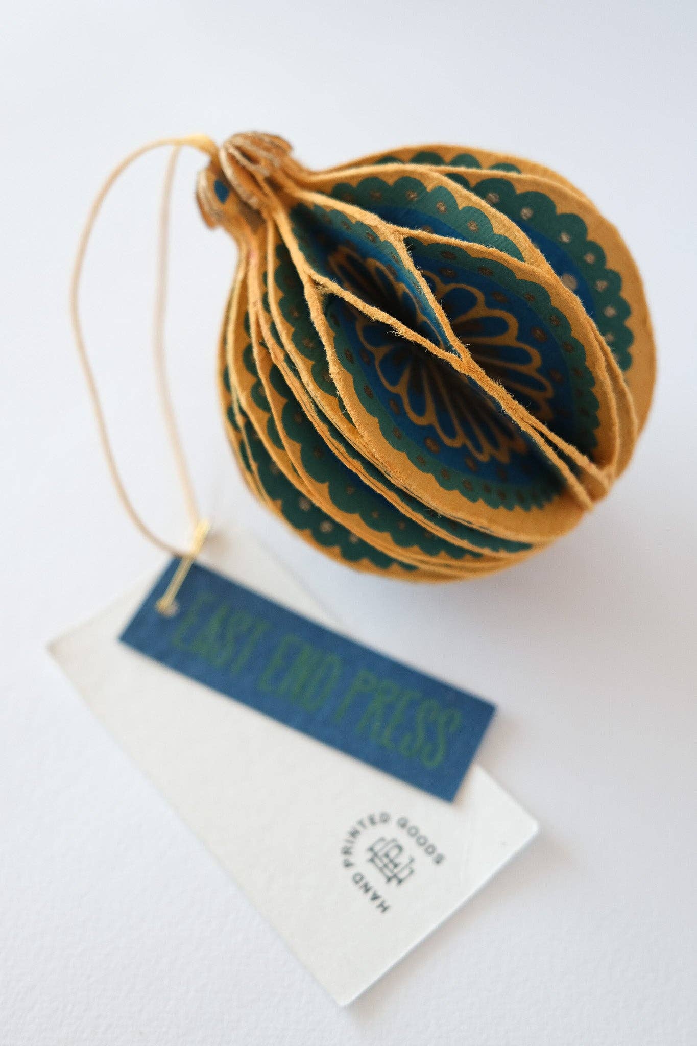 Yellow Bauble Honeycomb