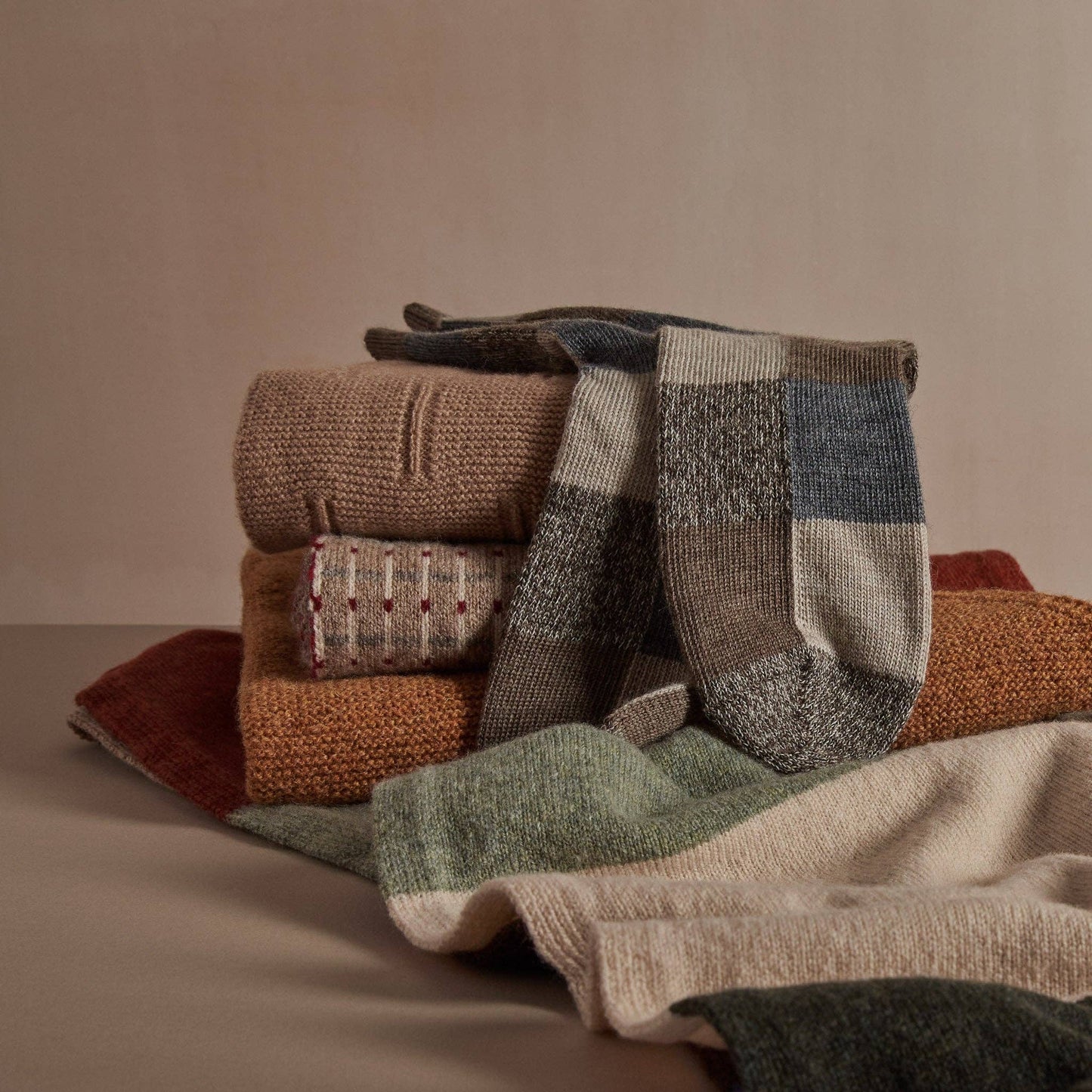Merino Wool Socks by Rove (UK 4-7) | Earth Patchwork