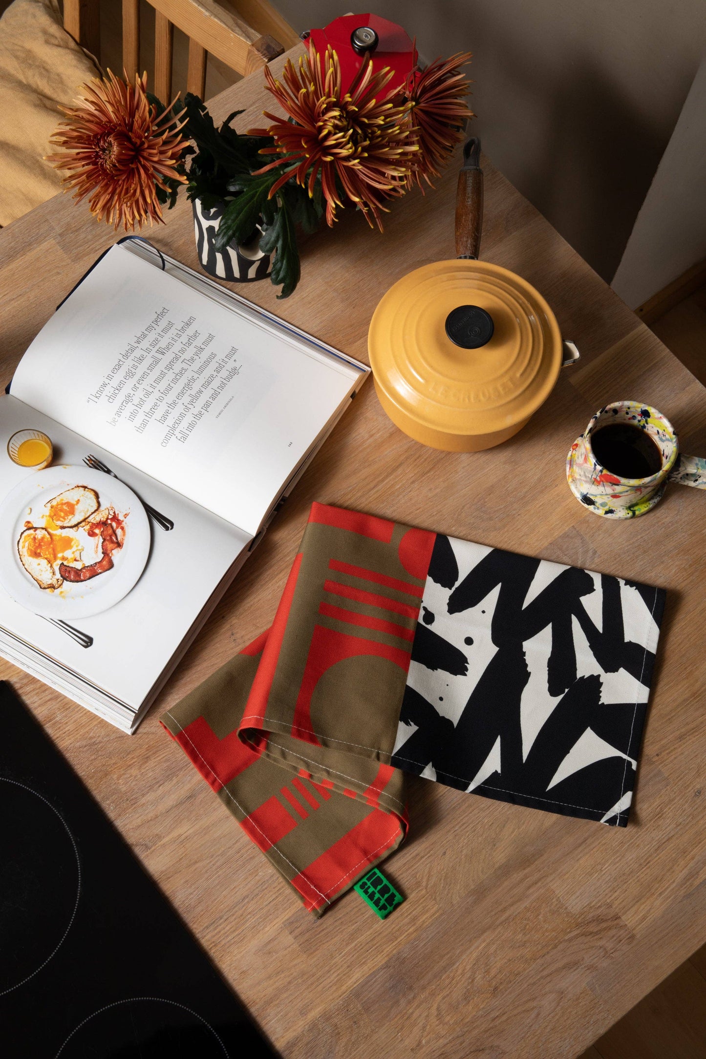 Organic Cotton Tea Towel (Marmalade)