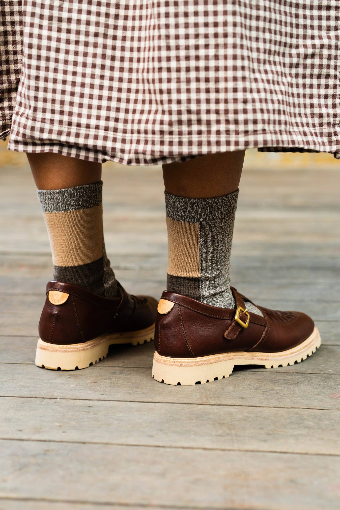 Organic Cotton Socks by Rove (UK 4-7) | Coffee