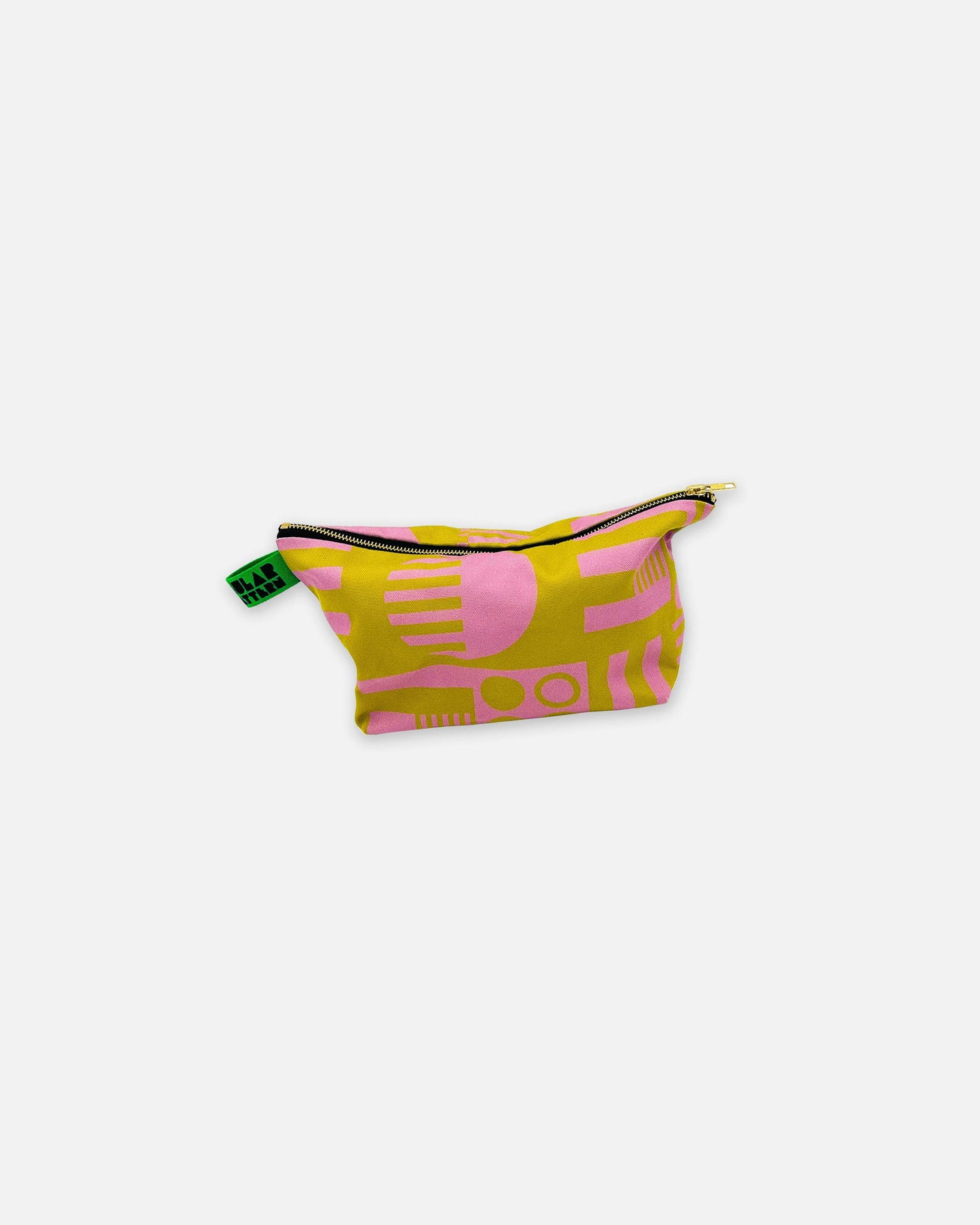 Organic Cotton Washbag in Wasabi: Wasabi