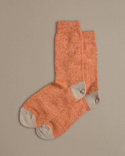 Merino Wool Socks by Rove (UK 8-11) | Tangerine