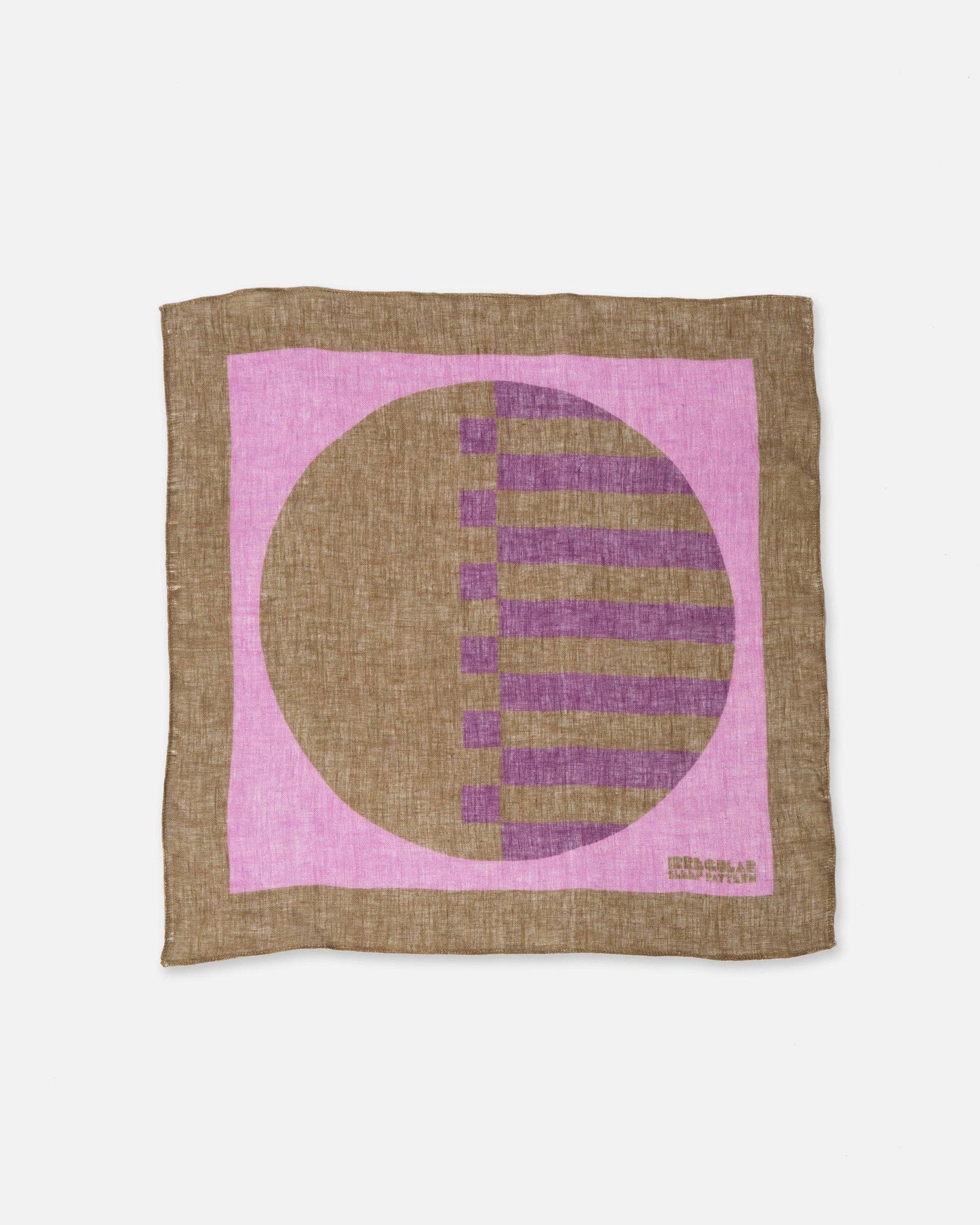 Linen Scarf by Irregular Sleep Pattern (Beetroot)