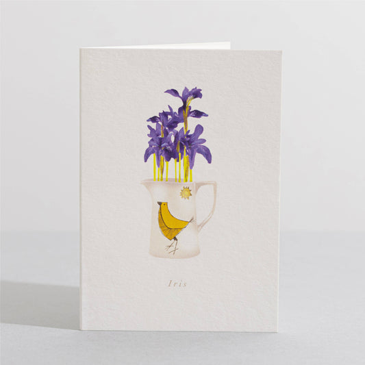 Iris Mini Card by Sara Sayer