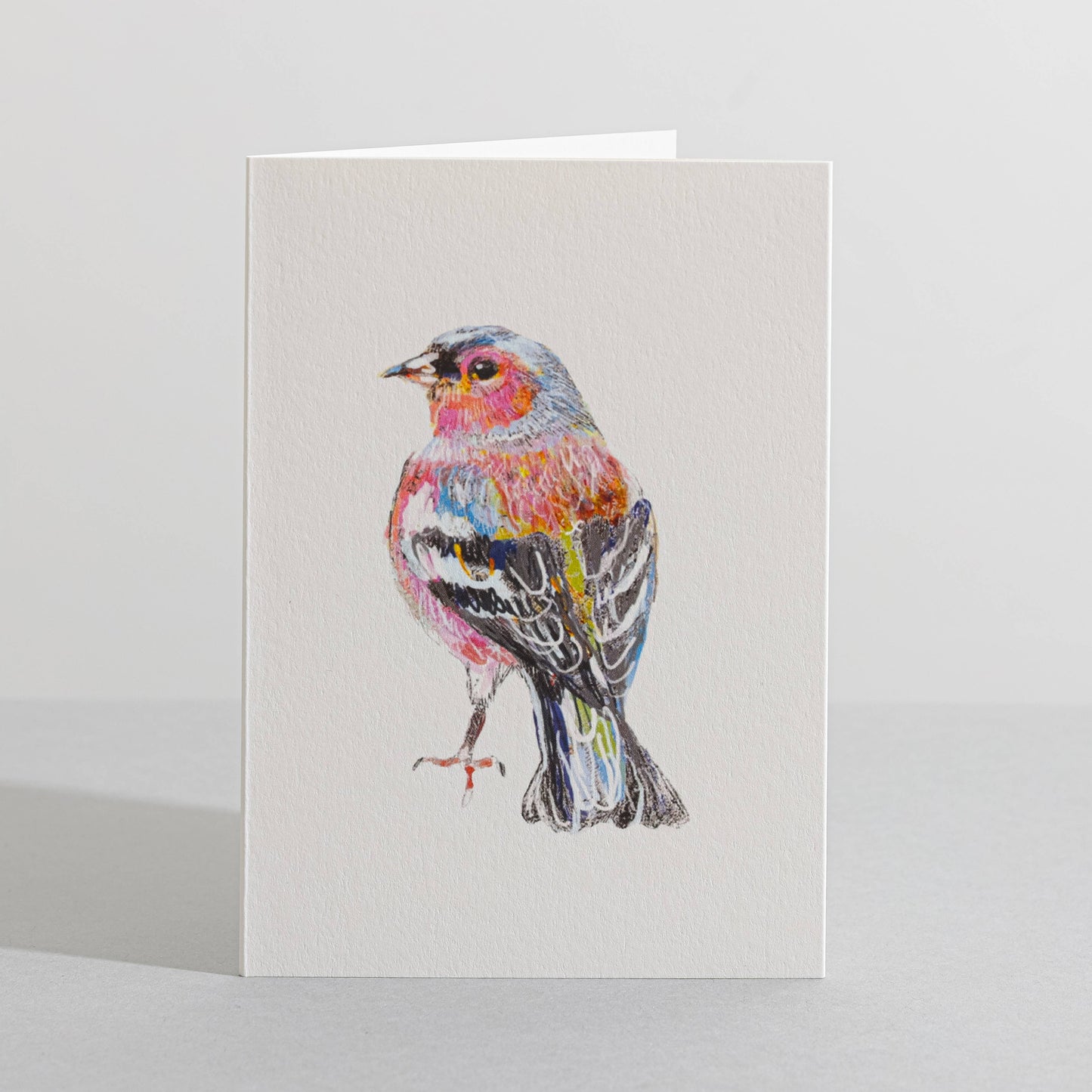 Chaffinch Concertina Card by Sara Sayer