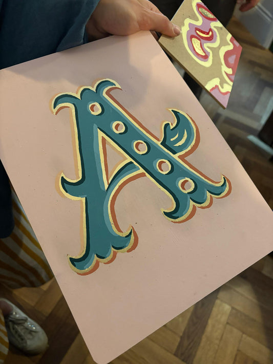 Signwriting and Gold Leaf Gilding with Carlie Allan