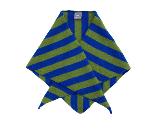 Lambswool Triangle Neck Scarf by Sally Nencini