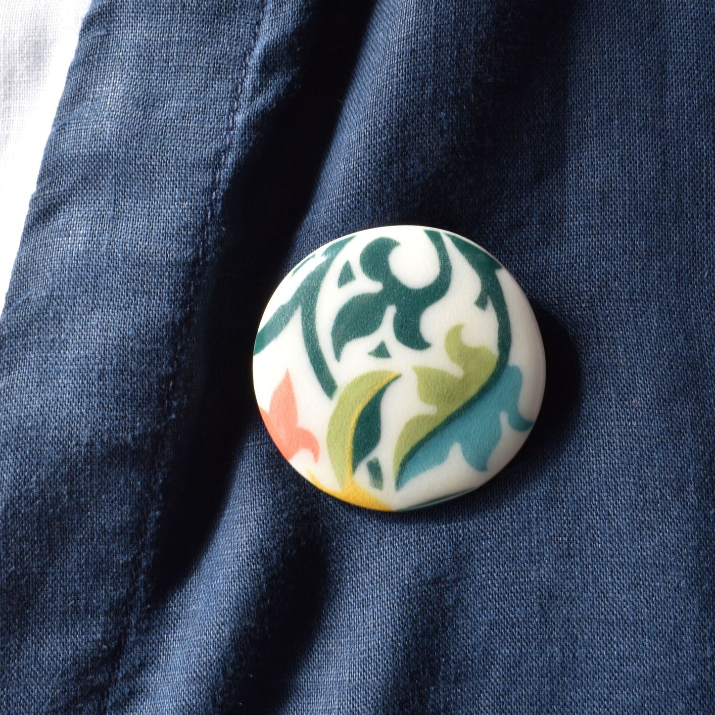 Ceiling Pattern Brooch by David Stonehouse