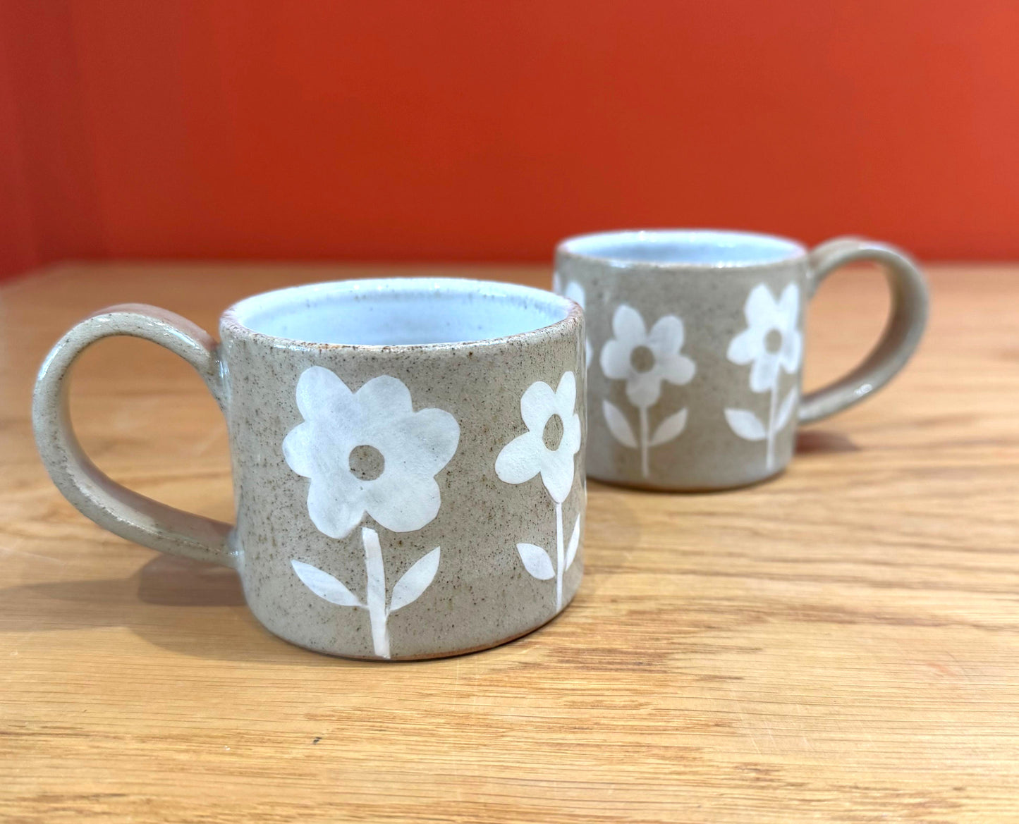 White Flower Espresso Cup by Hello Shan