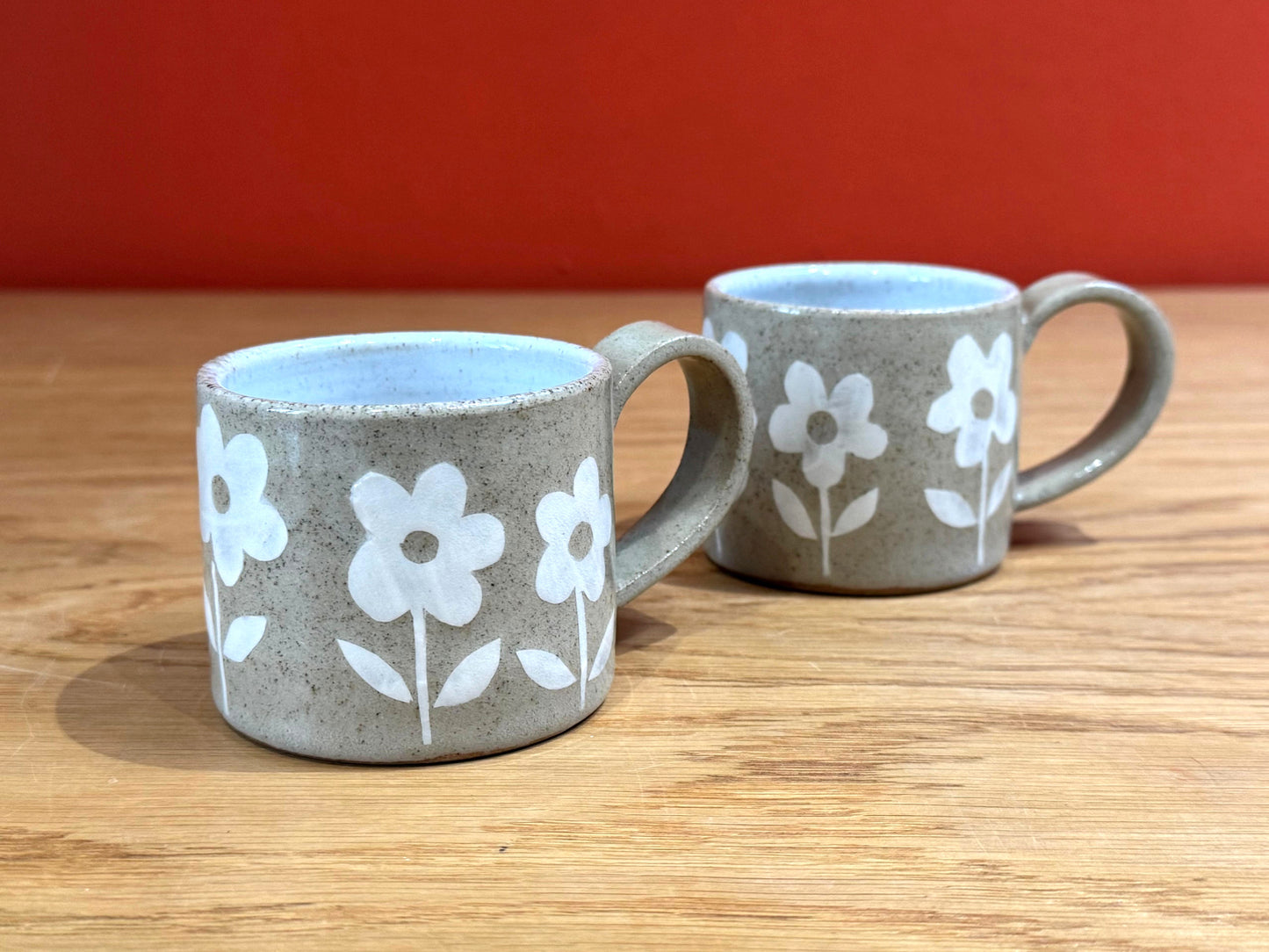 White Flower Espresso Cup by Hello Shan