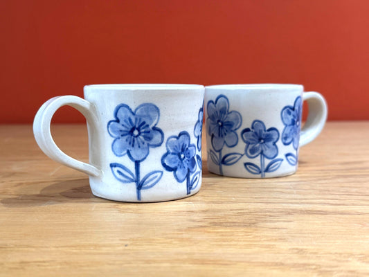 Blue Flower Espresso Cup by Hello Shan