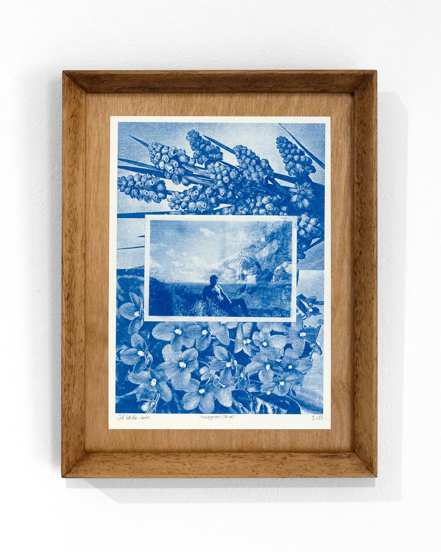Honeymoon (Blue) (Unframed) by Sid White Jones