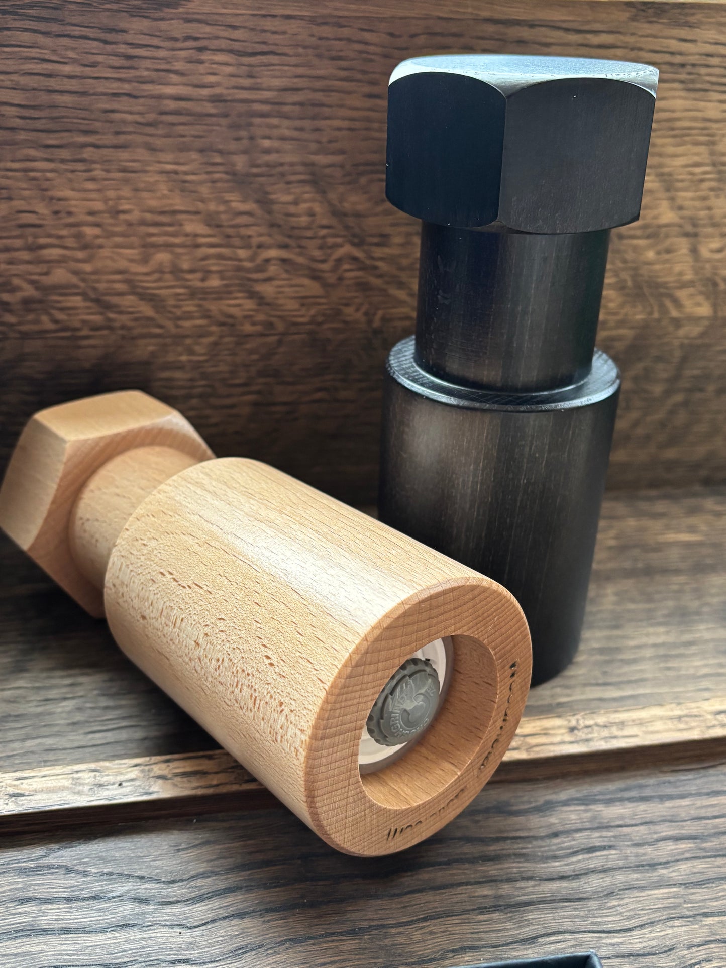 Atlas Salt and Pepper Grinder by Michael Marriott