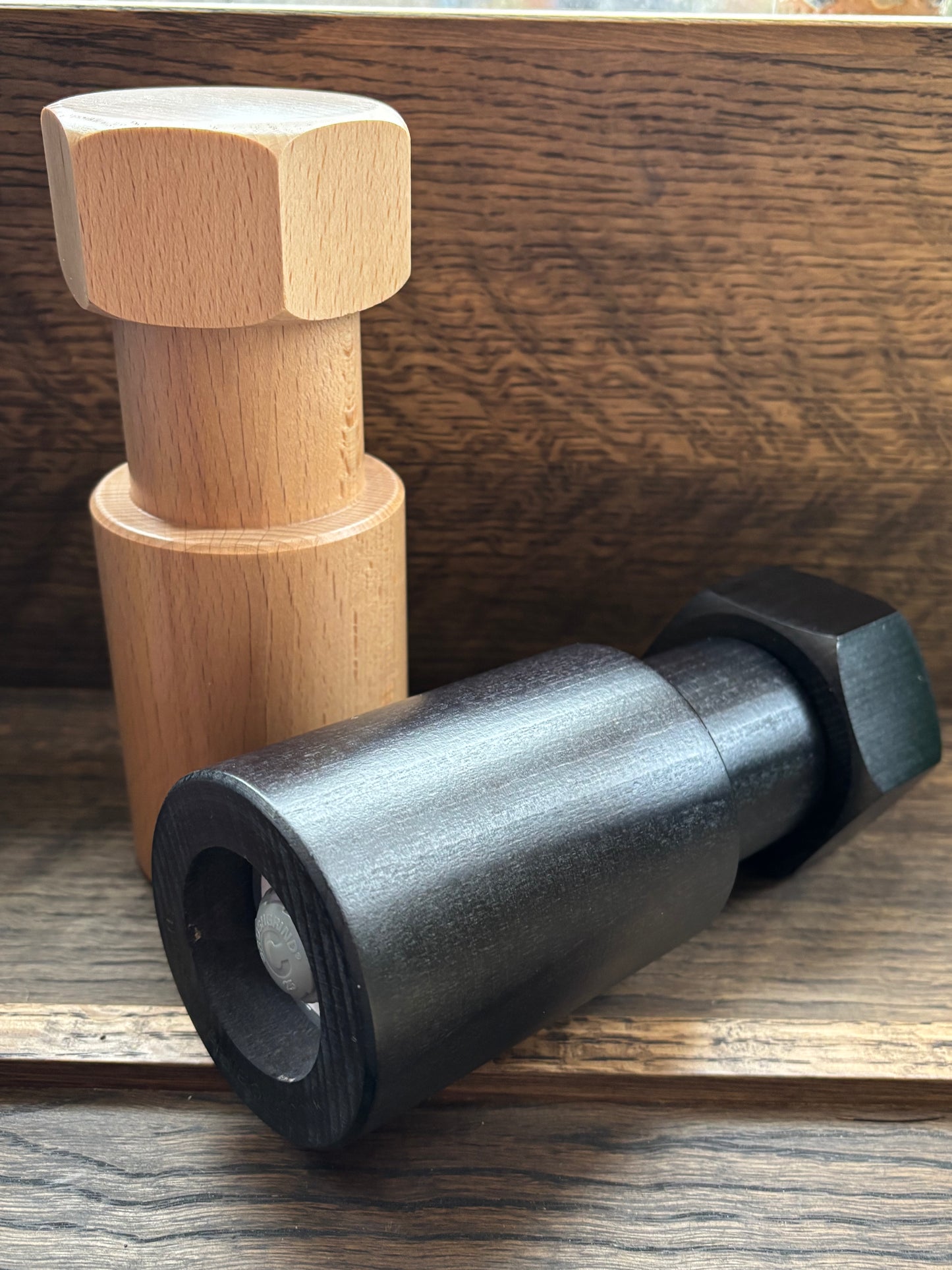 Atlas Salt and Pepper Grinder by Michael Marriott