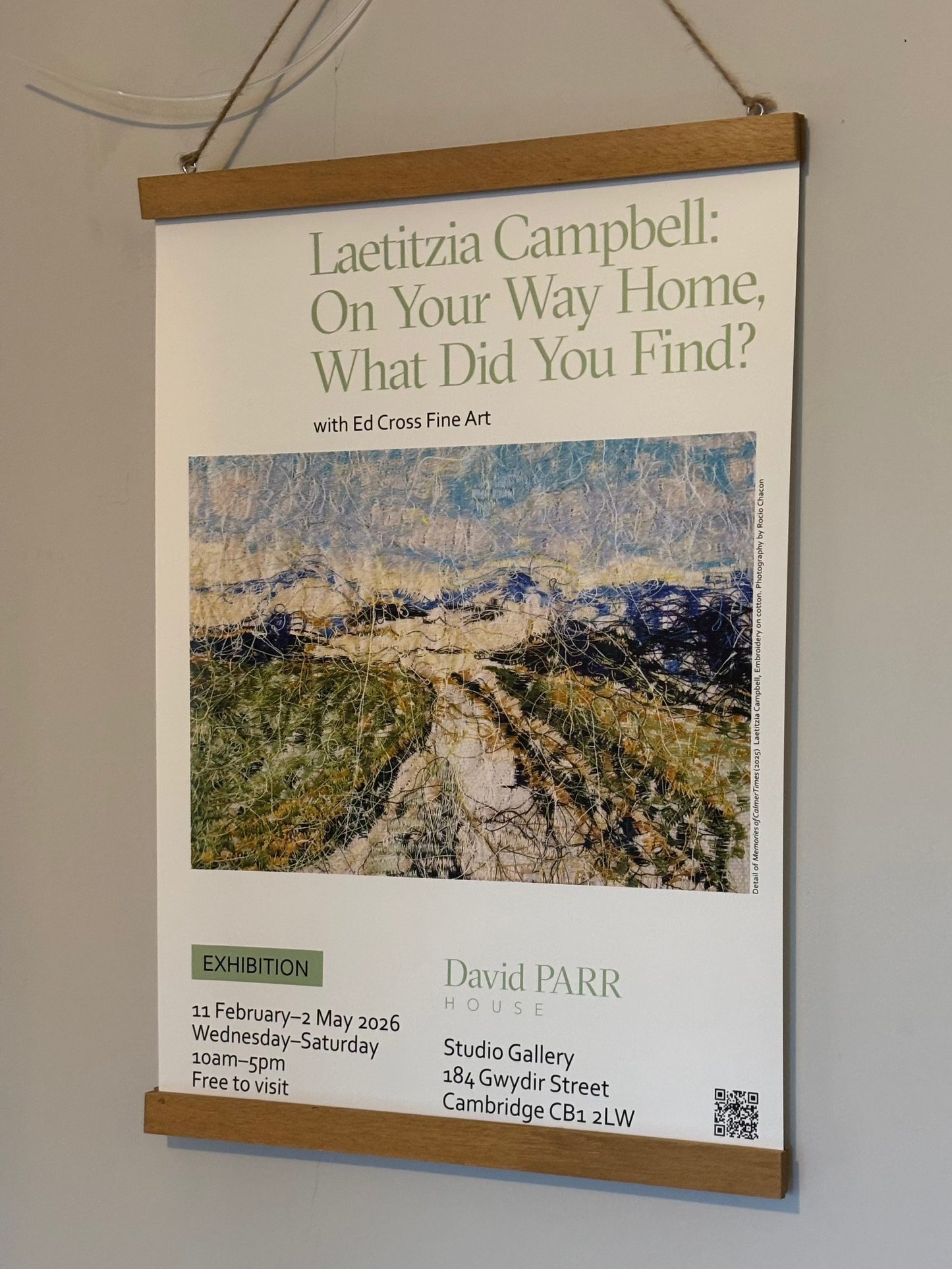 42 cm Wooden Magnetic Poster Frame by Oldfield Design Co.