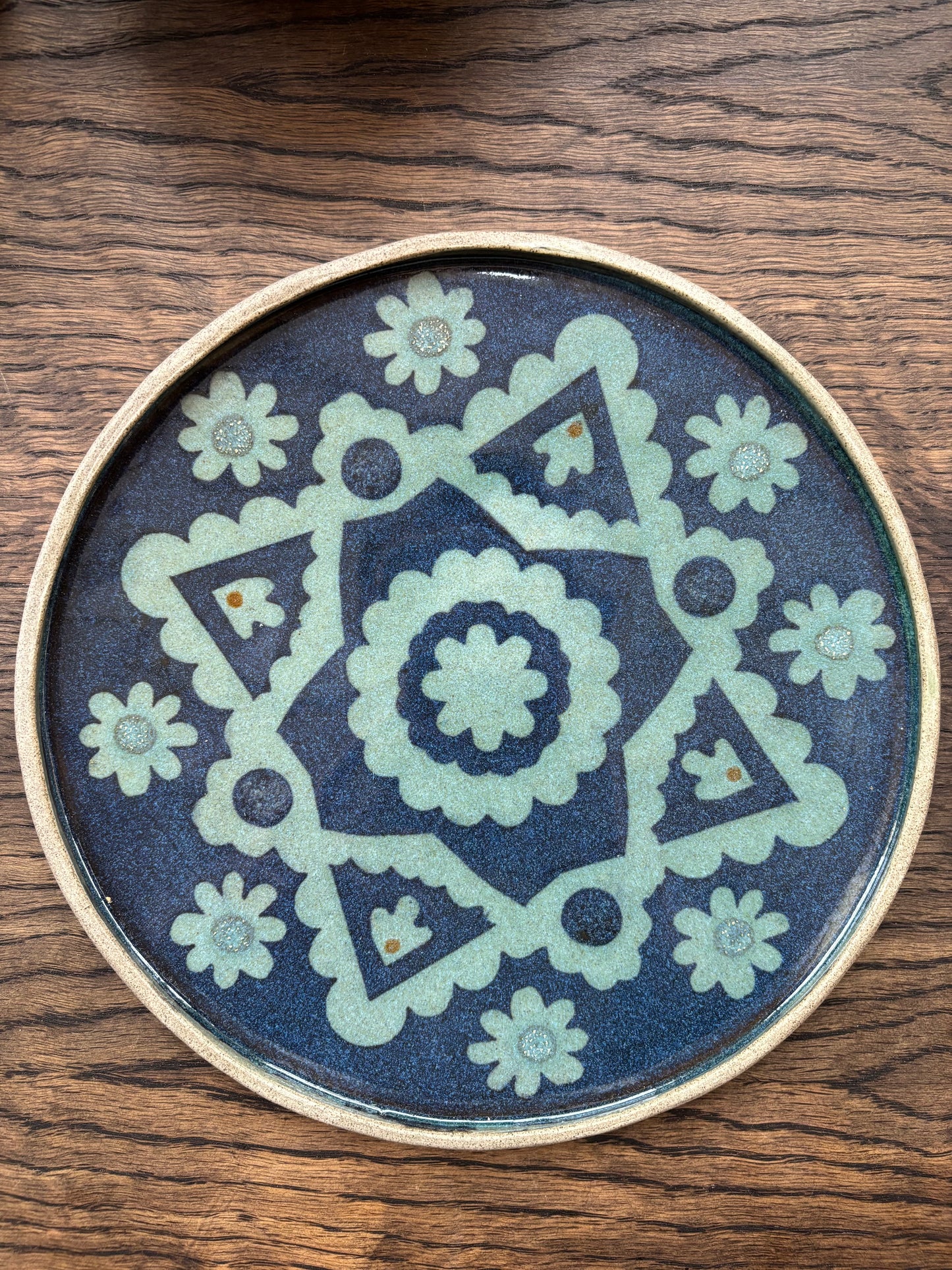 Medium Ceramic Plate by Zoe Hardinge