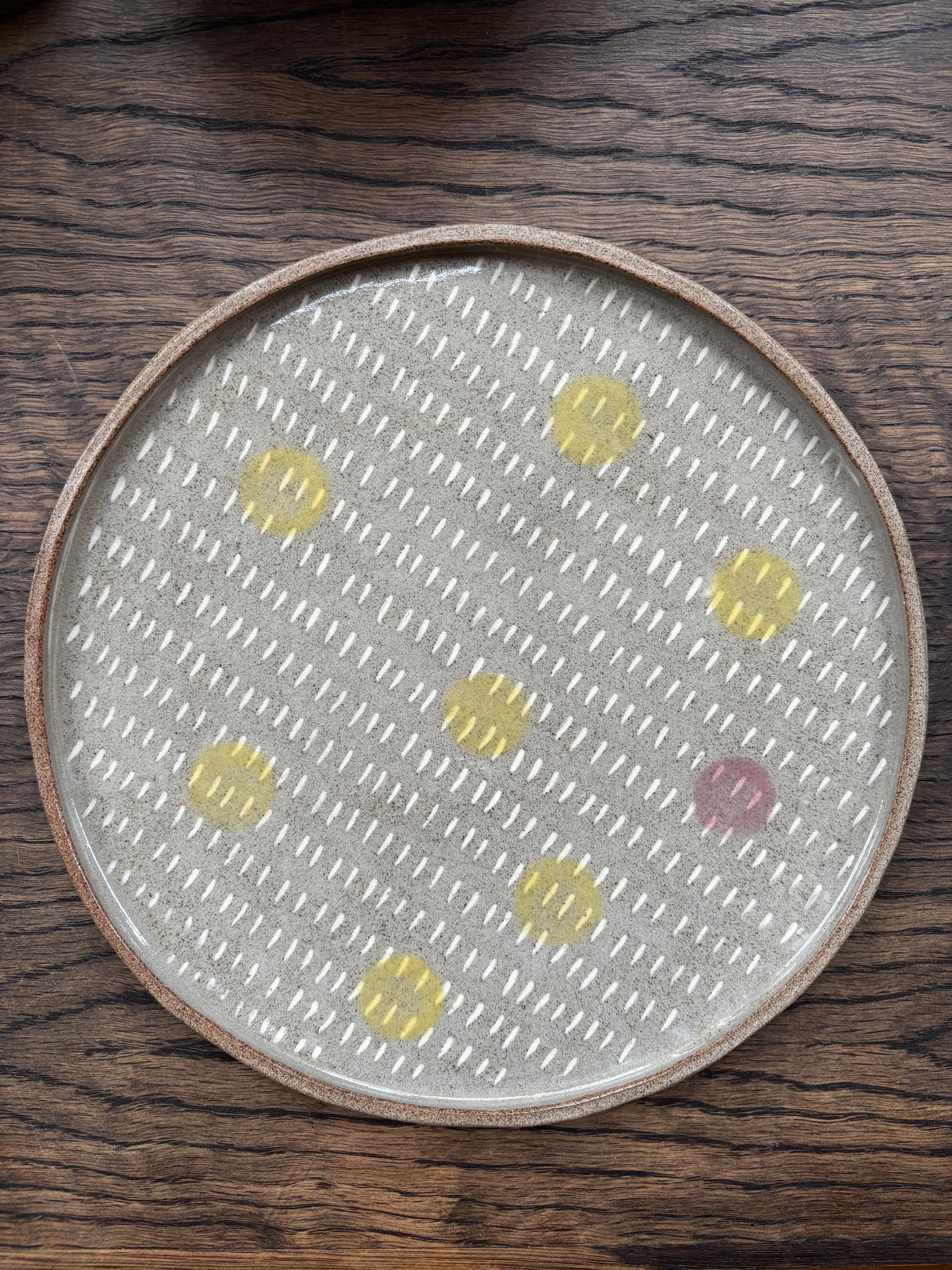 Medium Ceramic Plate by Zoe Hardinge