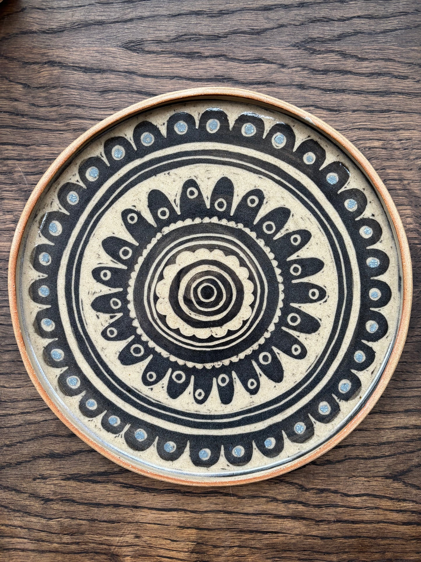 Medium Ceramic Plate by Zoe Hardinge