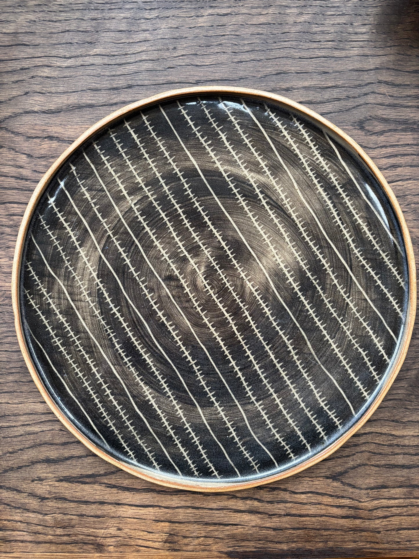 Large Ceramic Plate by Zoe Hardinge