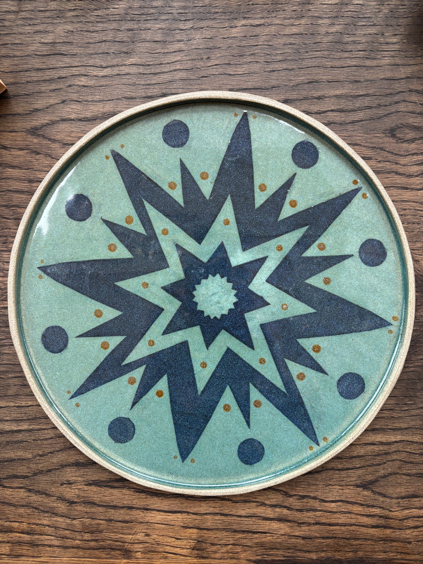 Large Ceramic Plate by Zoe Hardinge