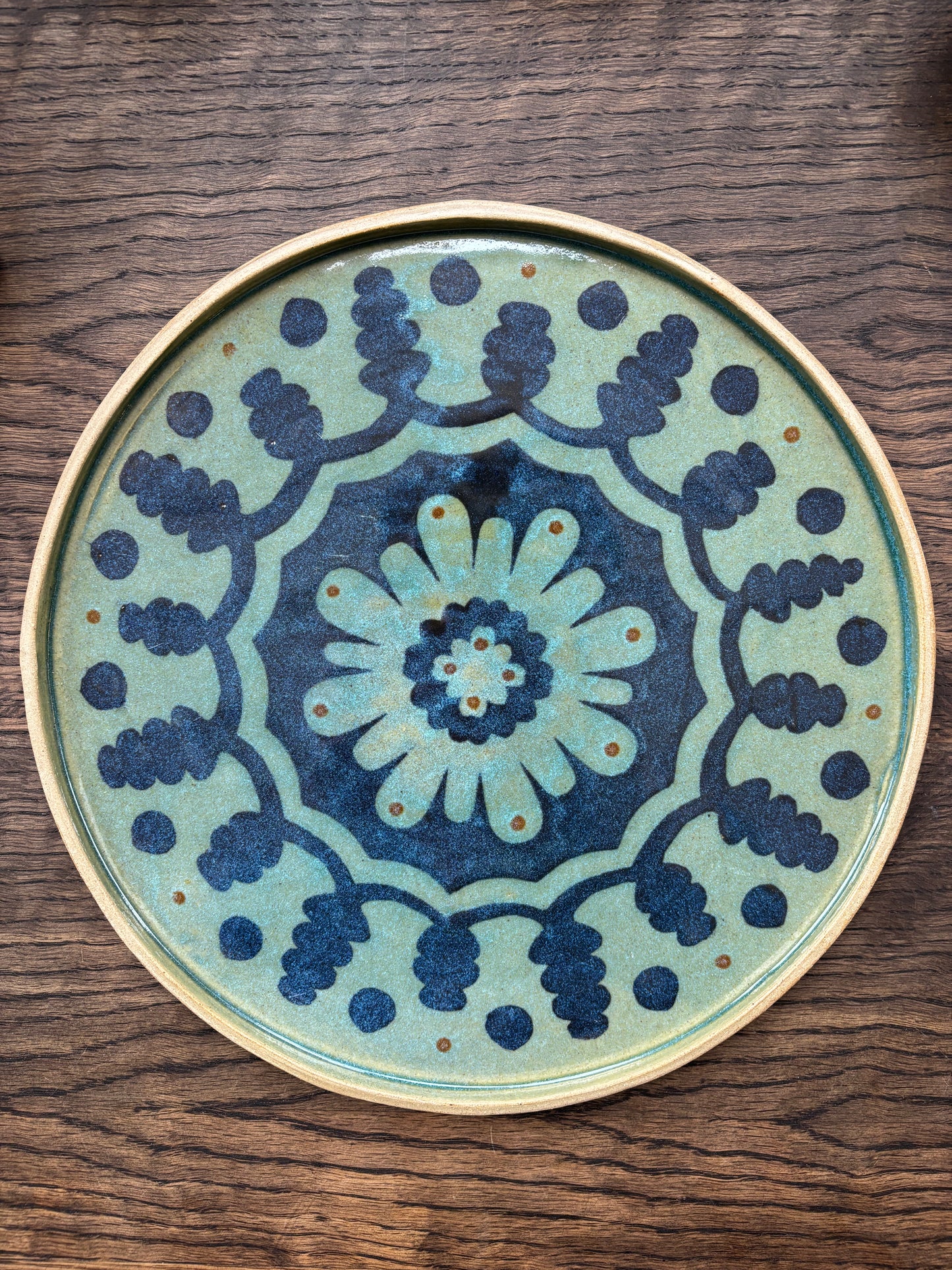 Large Ceramic Plate by Zoe Hardinge