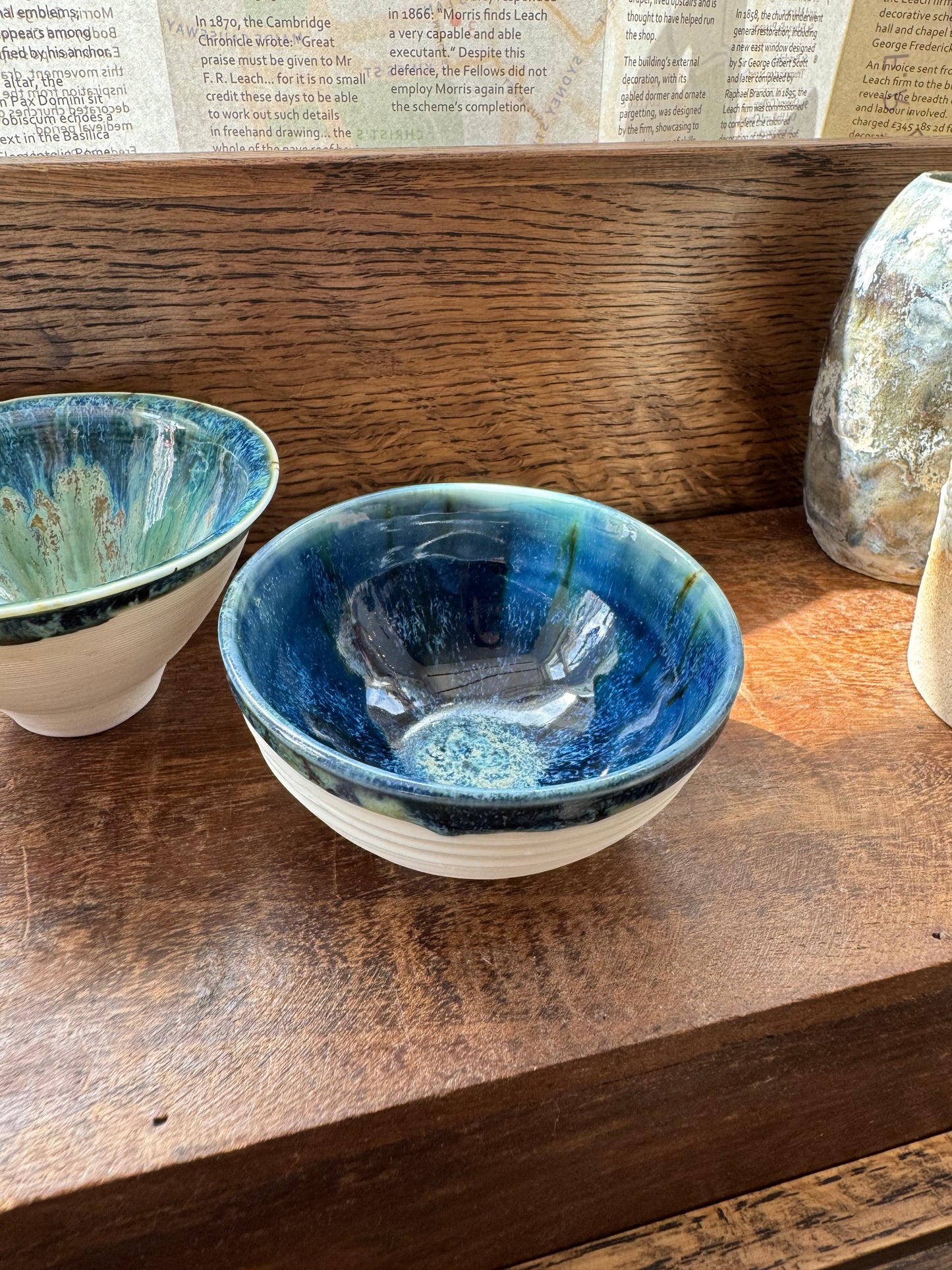 Handmade Multi Glaze & Fire Bowls by Cath Jeannot