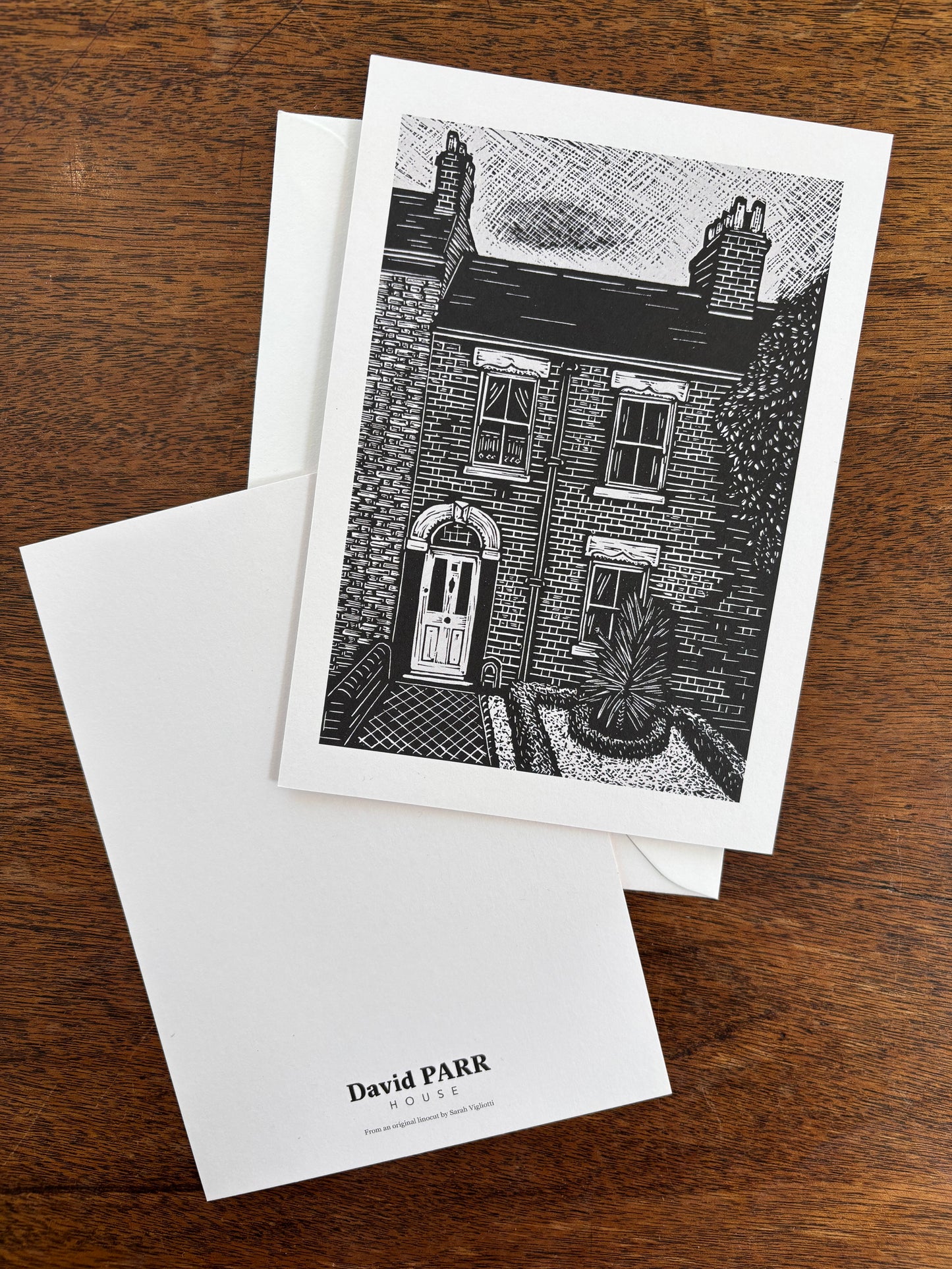 David Parr House Card by Sarah Vigliotti