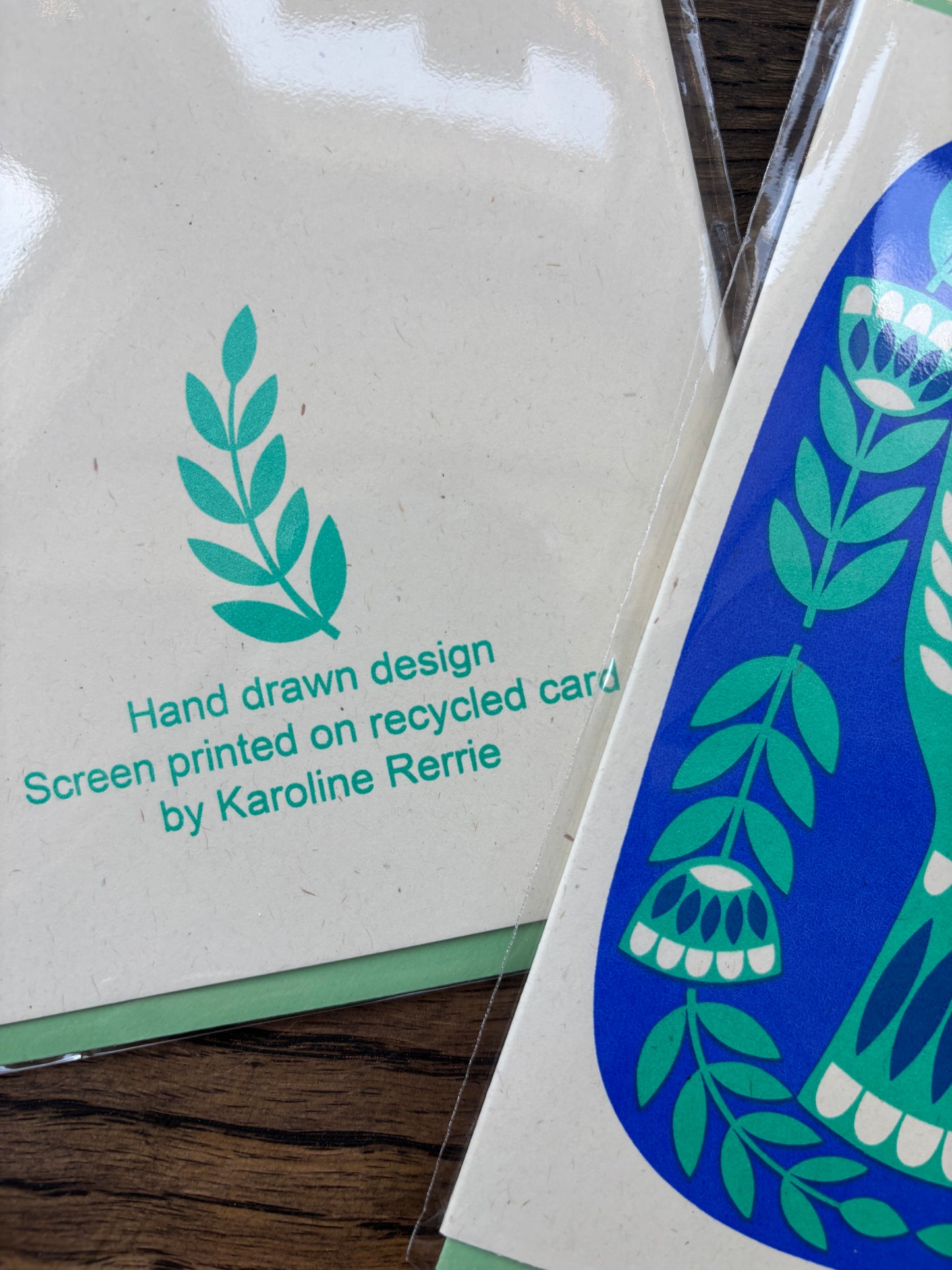 Greenfingers Card by Karoline Rerrie