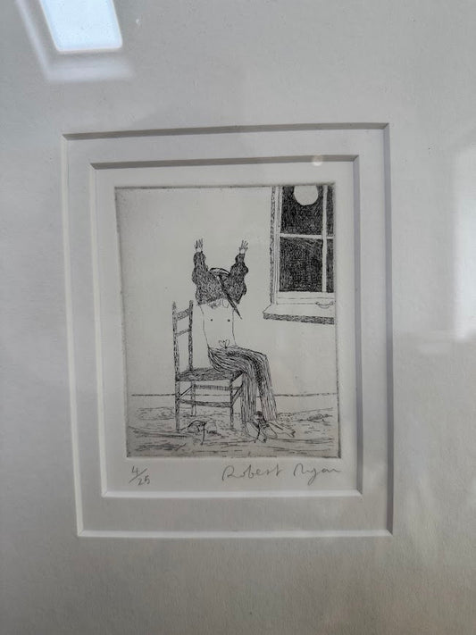 Dressing for School (Framed) by Rob Ryan