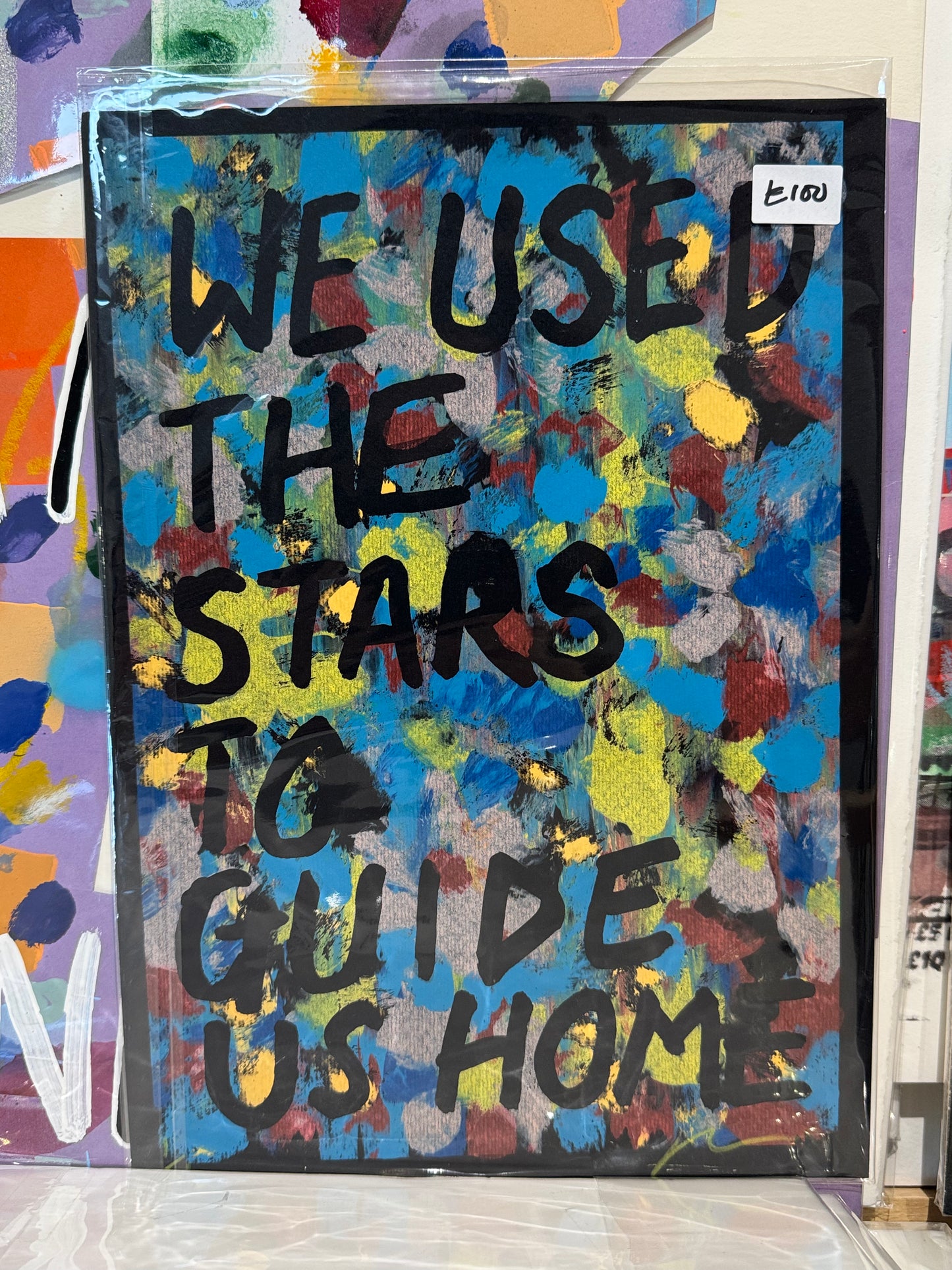 We Used The Stars To Guide Us Home (Unframed)