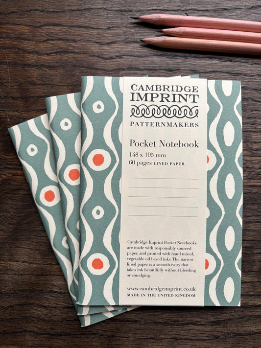 Pocket Notebook by Cambridge Imprint (Teal)