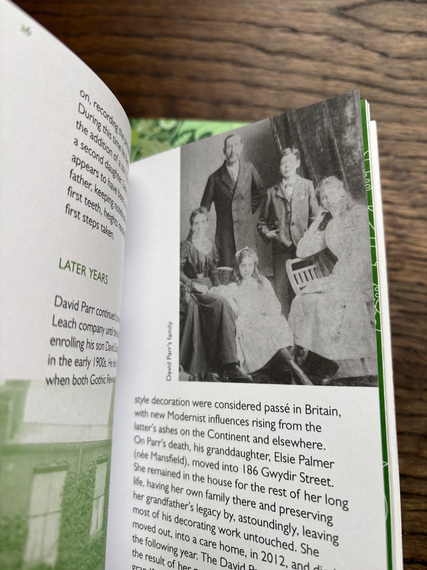 David Parr House Souvenir Book