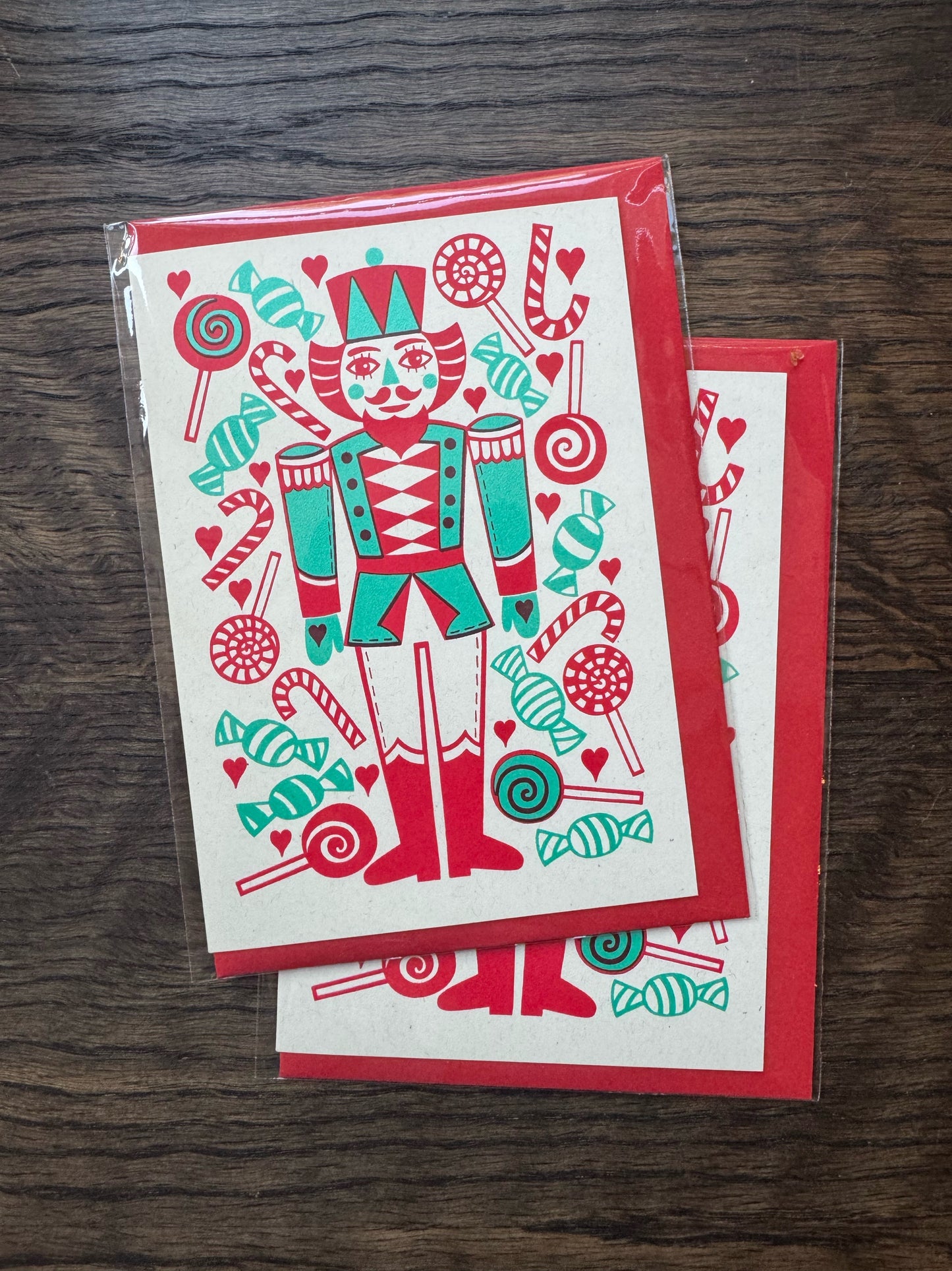 Nutcracker Card by Karoline Rerrie