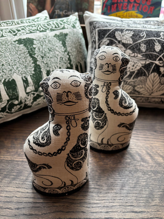 Jill Pargeter Linen Dog Figure