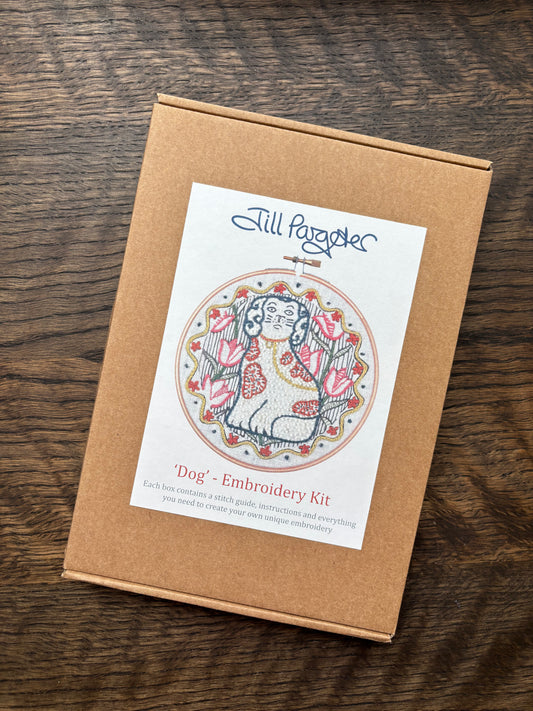 Jill Pargeter Dog Embroidery Kit