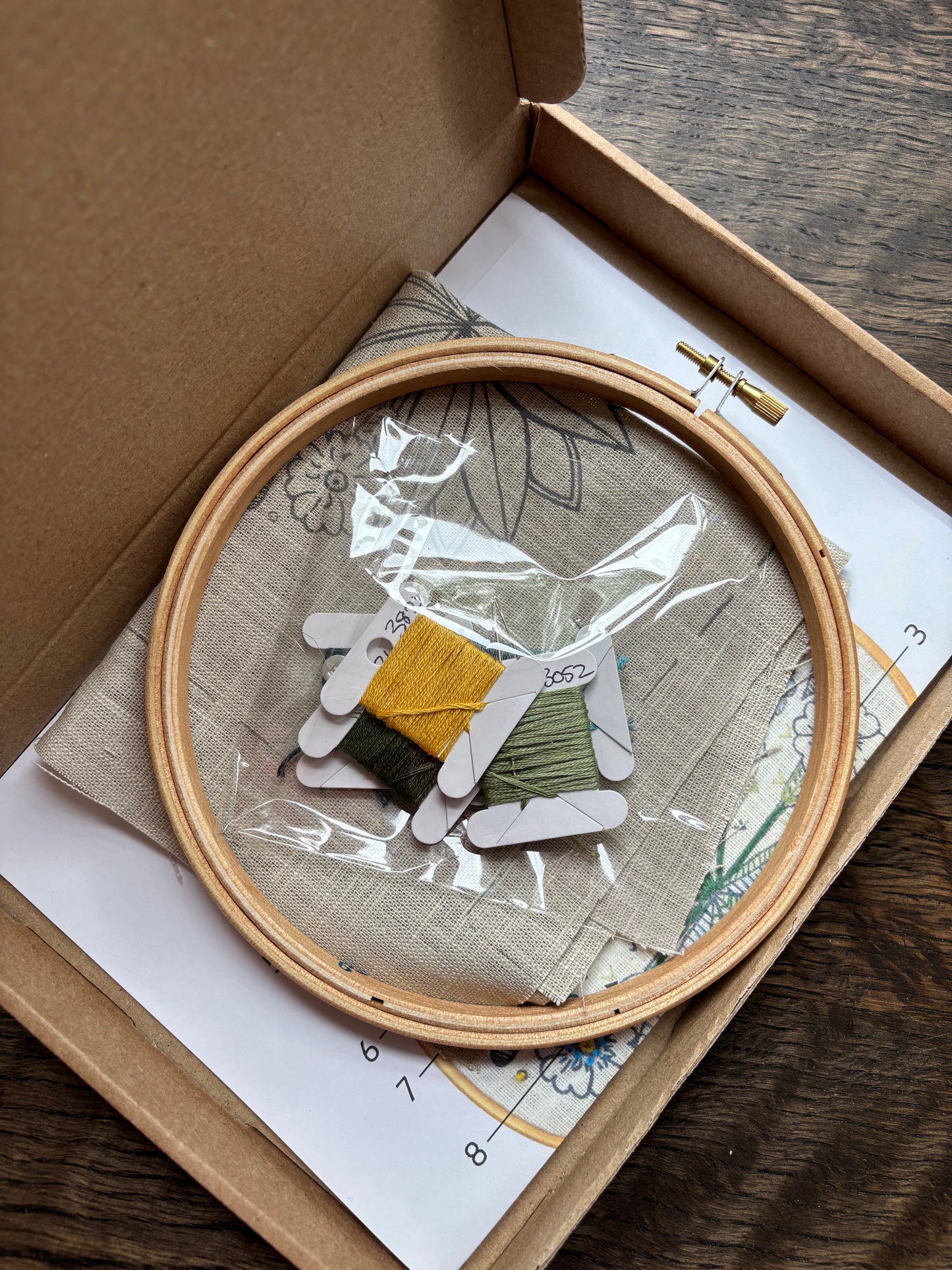 Jill Pargeter Daisy Embroidery Kit