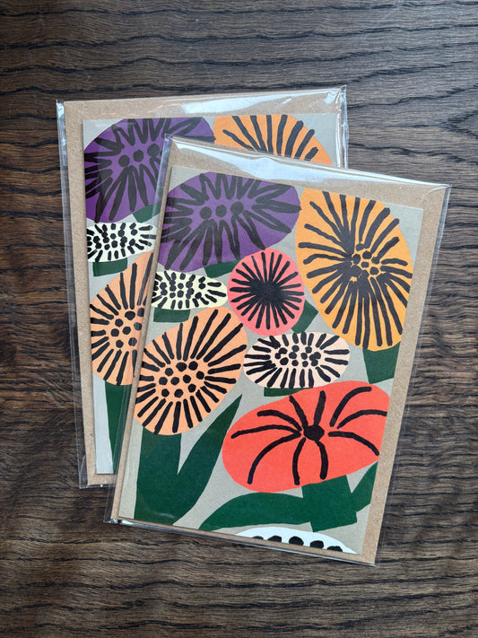 Wildflowers Card by Marcello Velho
