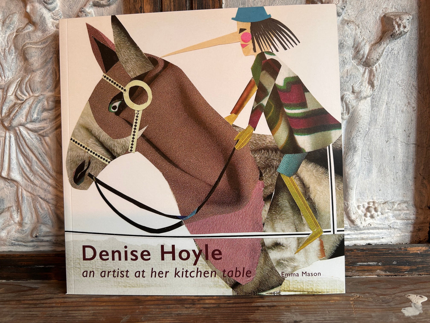 Denise Hoyle - an artist at her kitchen table