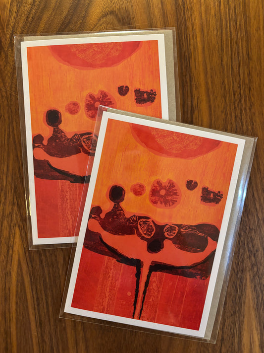 Heatwave in Antarctic Card by Tadek Beutlich