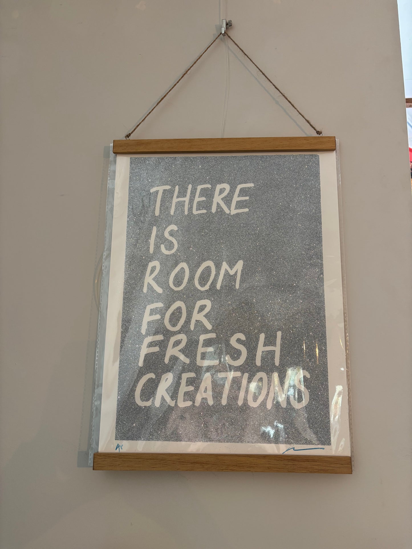 30 cm Wooden Magnetic Poster Frame by Oldfield Design Co.