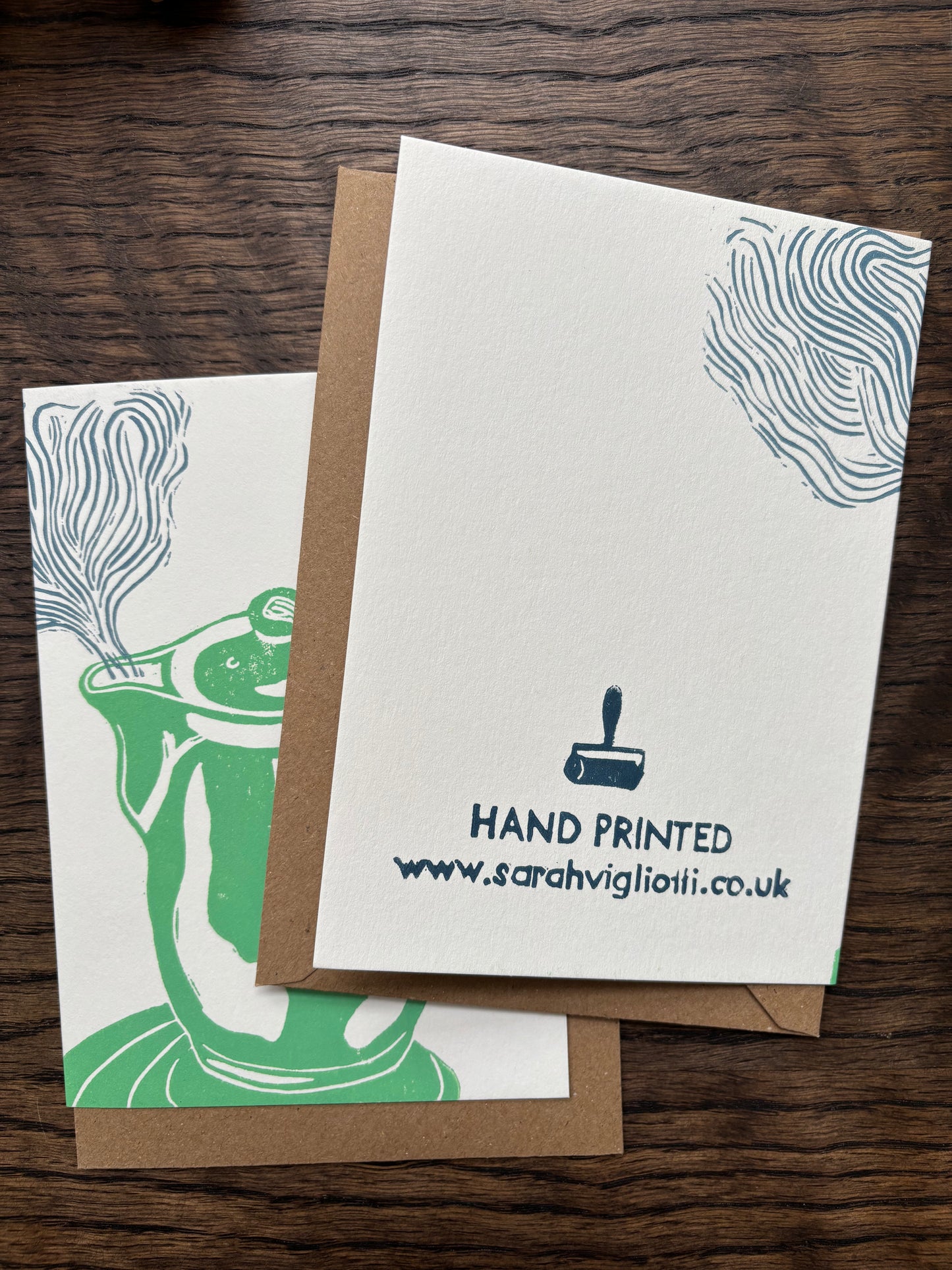 Coffee Pot Card by Sarah Vigliotti