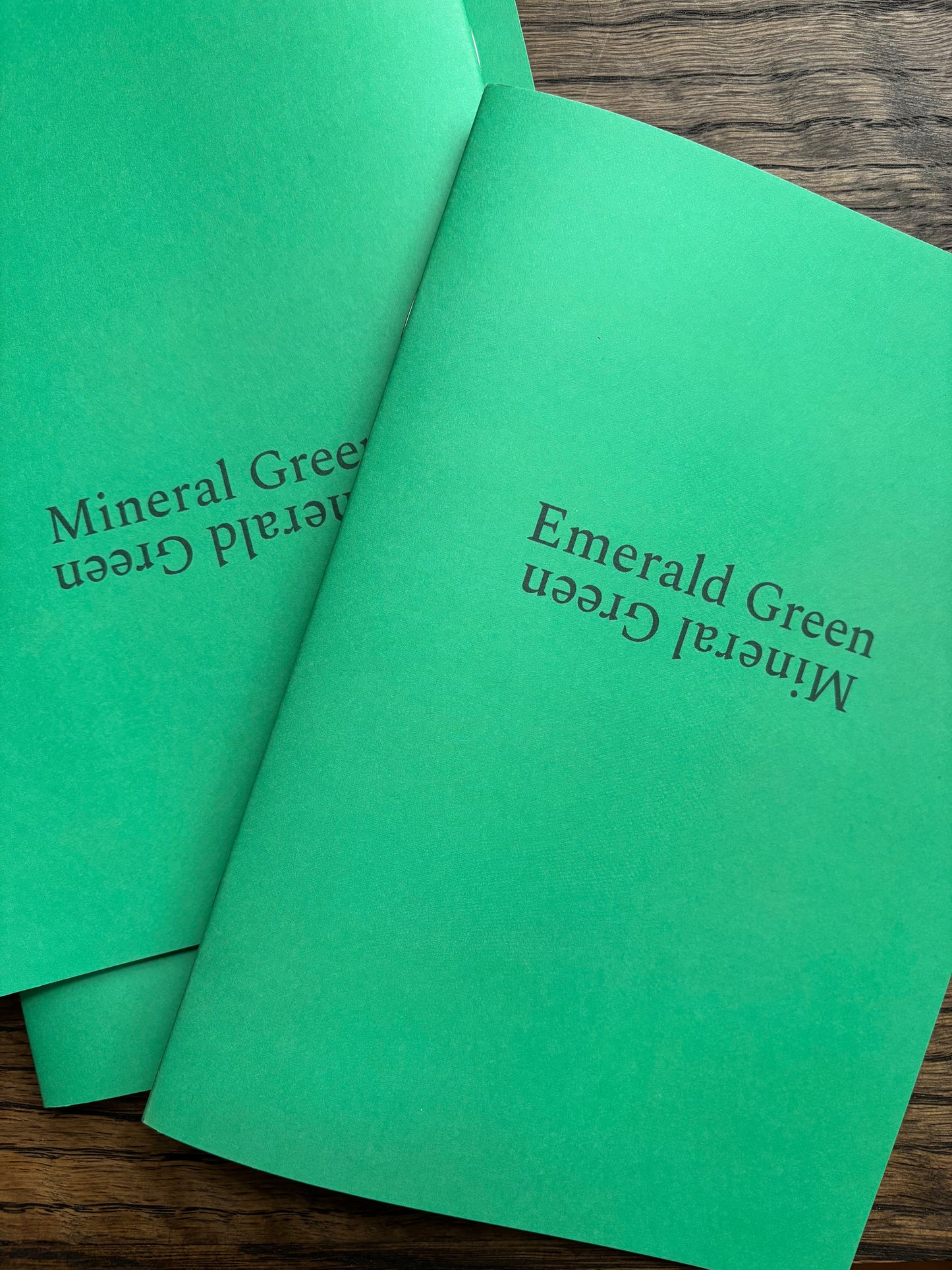 Emerald Green, Mineral Green Exhibition Guide