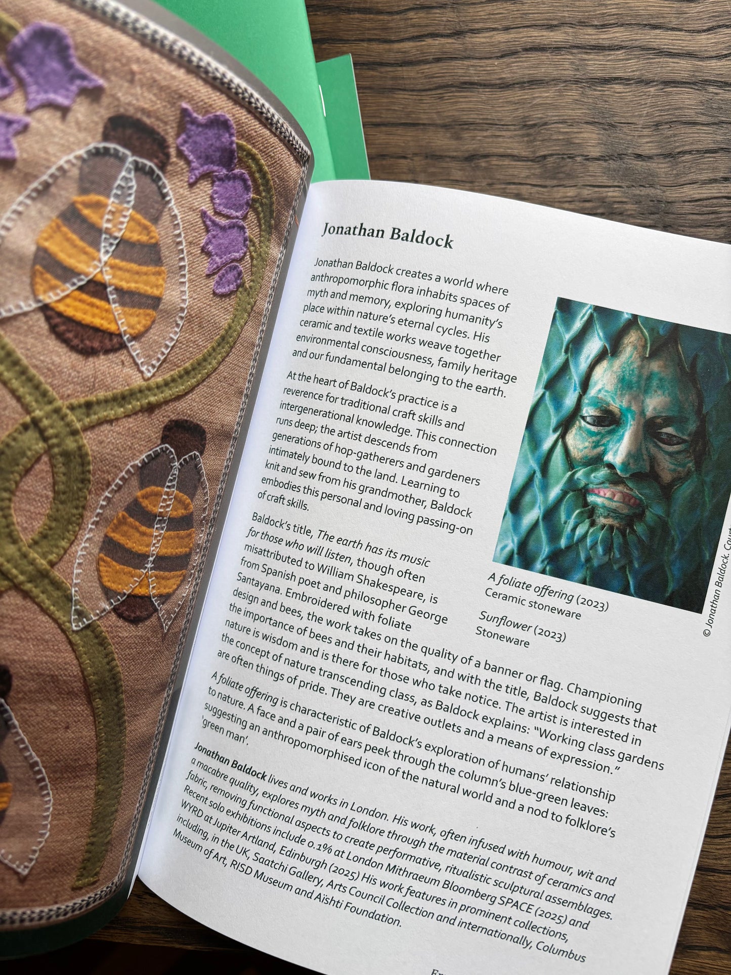 Emerald Green, Mineral Green Exhibition Guide