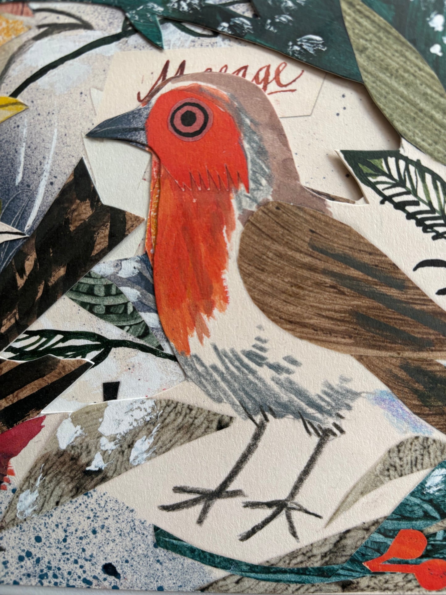 Winter Feast Pop-up-Grußkarte von Mark Hearld