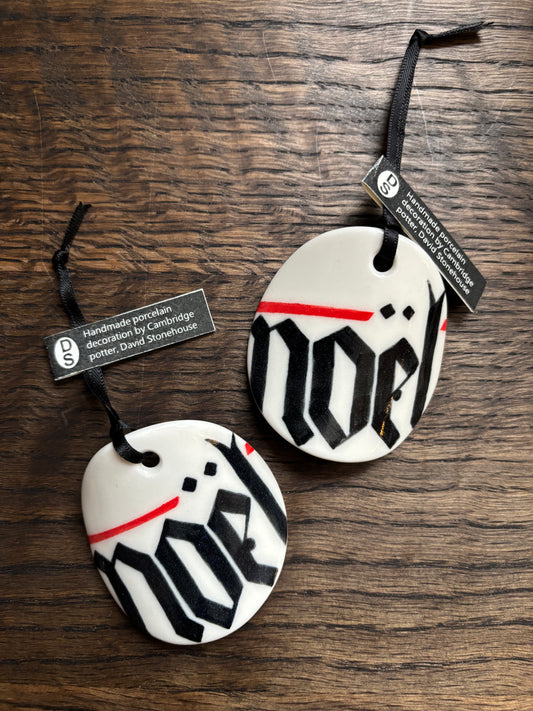 Noel Ornament by David Stonehouse