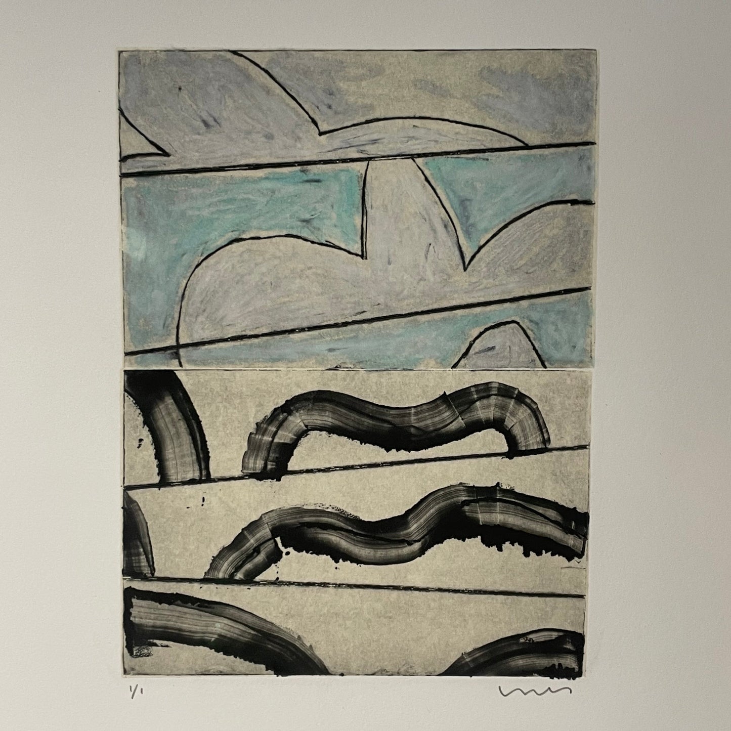 Pensamientos (Gerahmt) (2025) von Ines Fernandez de Cordova