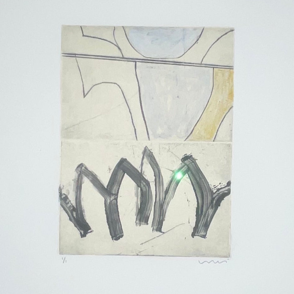 Hojas (gerahmt) (2025) von Ines Fernandez de Cordova