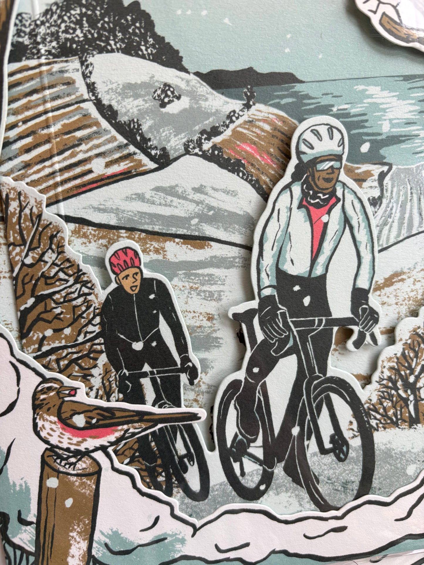 Frosty Lanes Card by Tom Jay