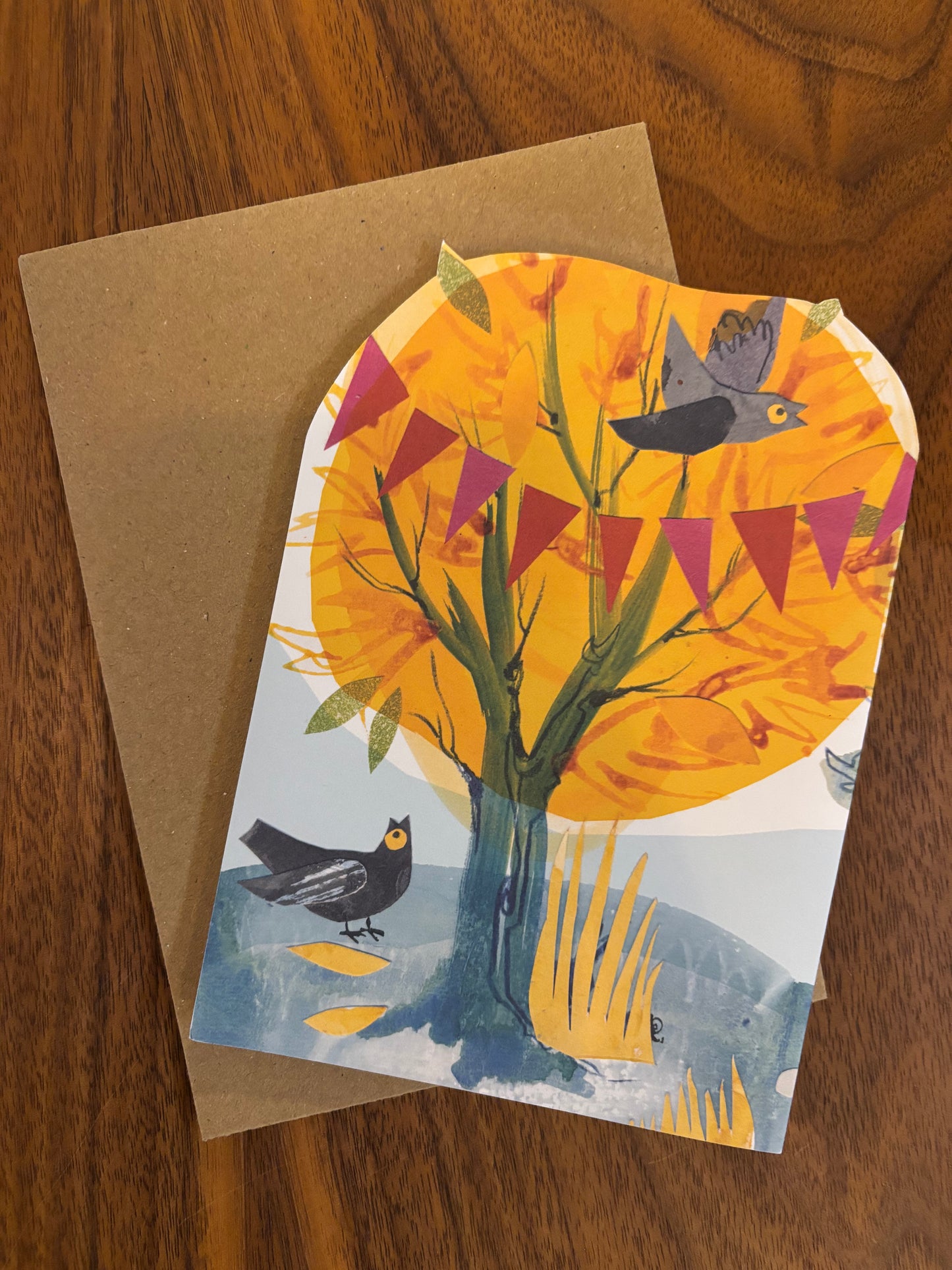 Happy Forest Card by Esther Kent